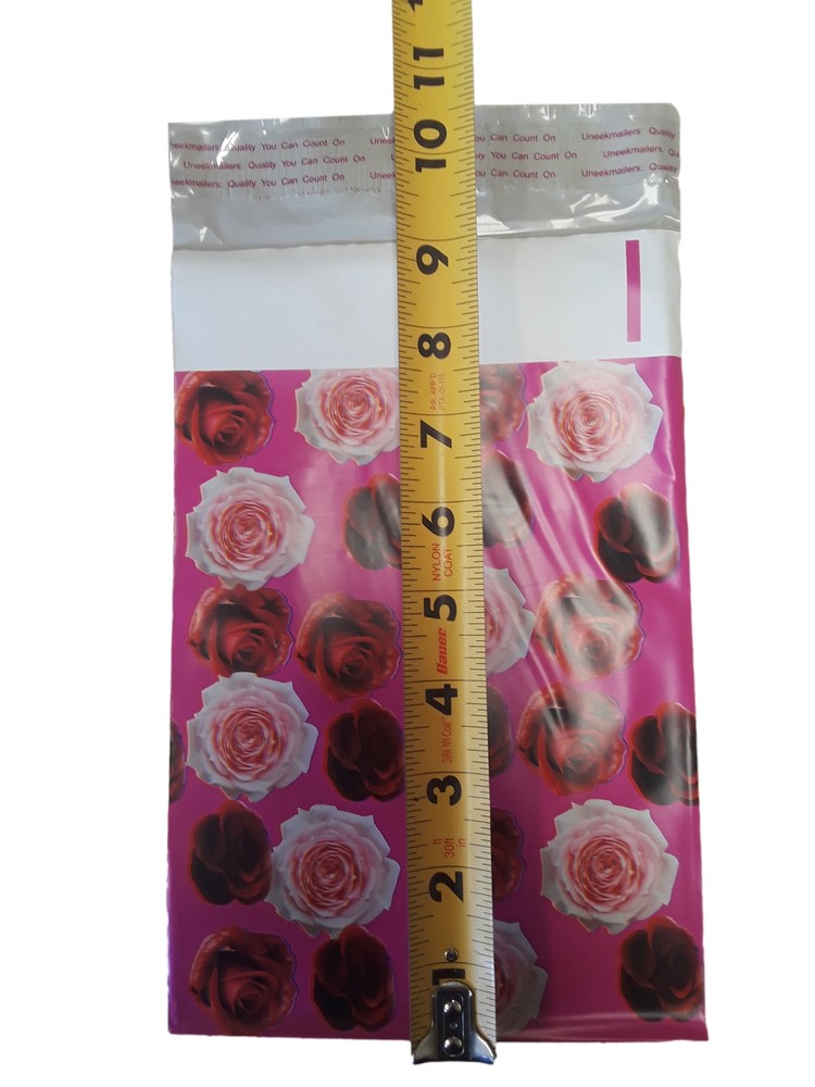 100 6x9 Rose Poly Mailer Plastic Shipping Bag Envelopes Polybags Polymailer