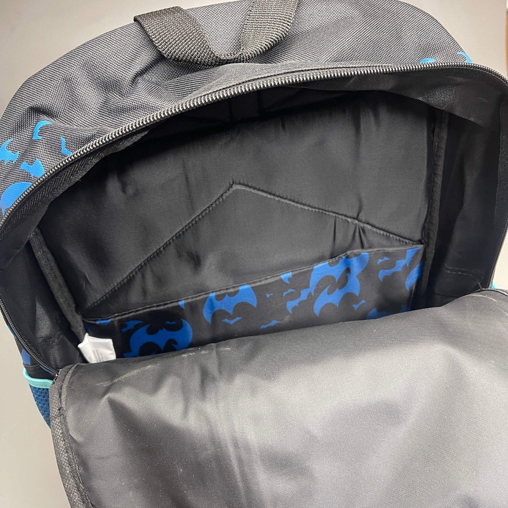 ACCESSORY INNOVATIONS Batman Backpack & Lunch Bag Blue (New)