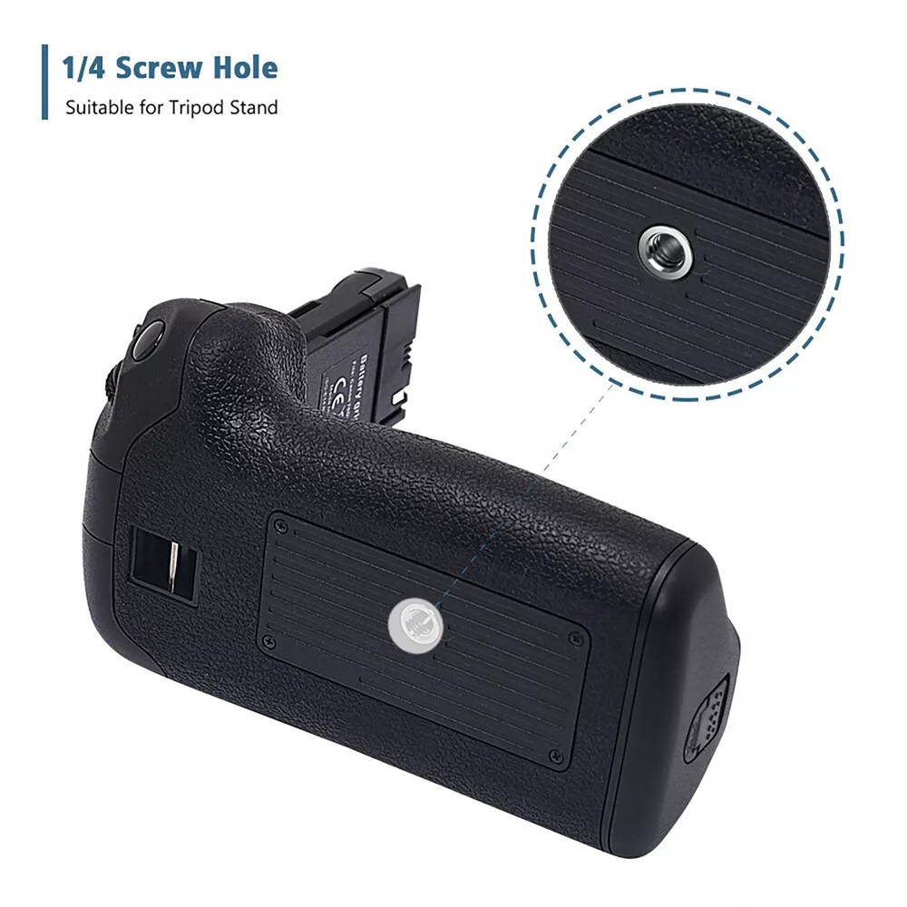 BG-E14 Vertical Battery Grip Camera Replacement For Canon EOS 70D 80D 90D