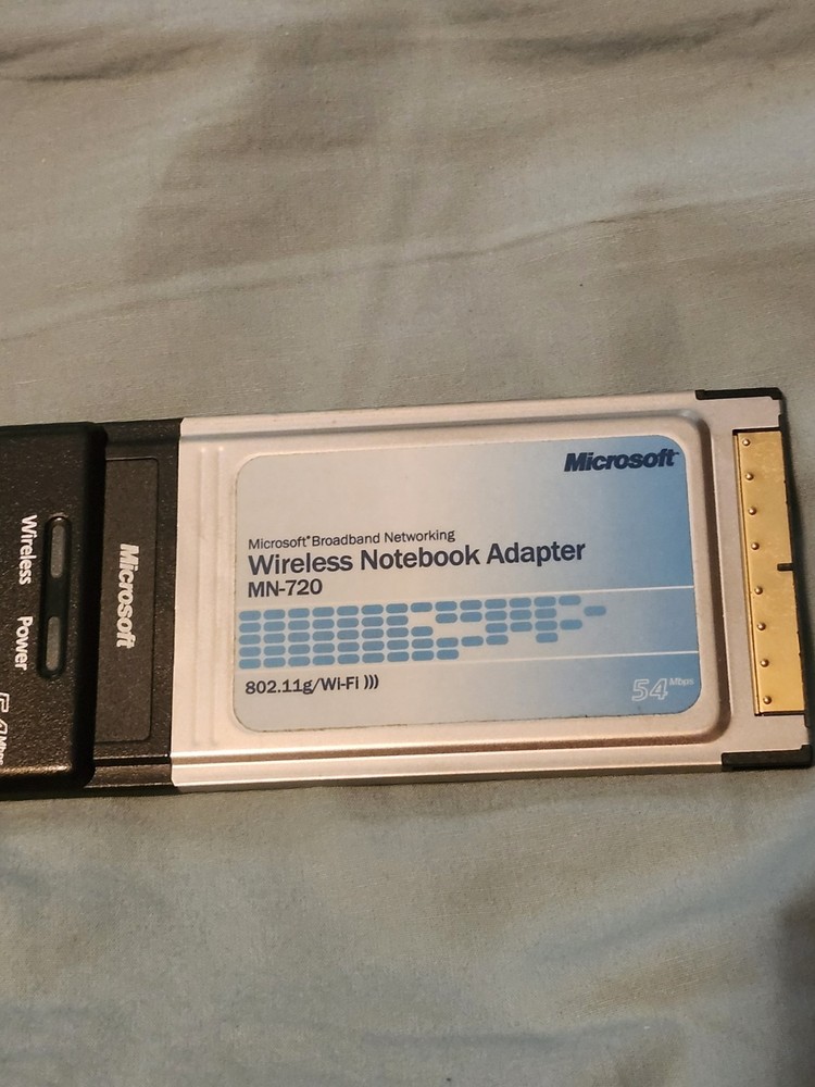 Microsoft Wireless Notebook Adapter MN-520 Used