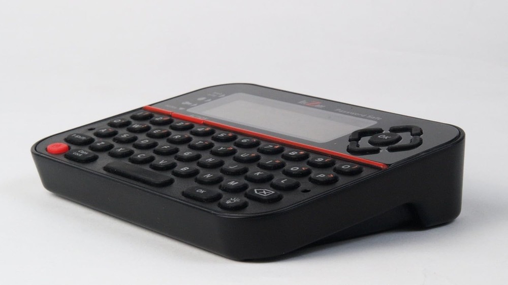 Portable Password Vault with QWERTY Keyboard