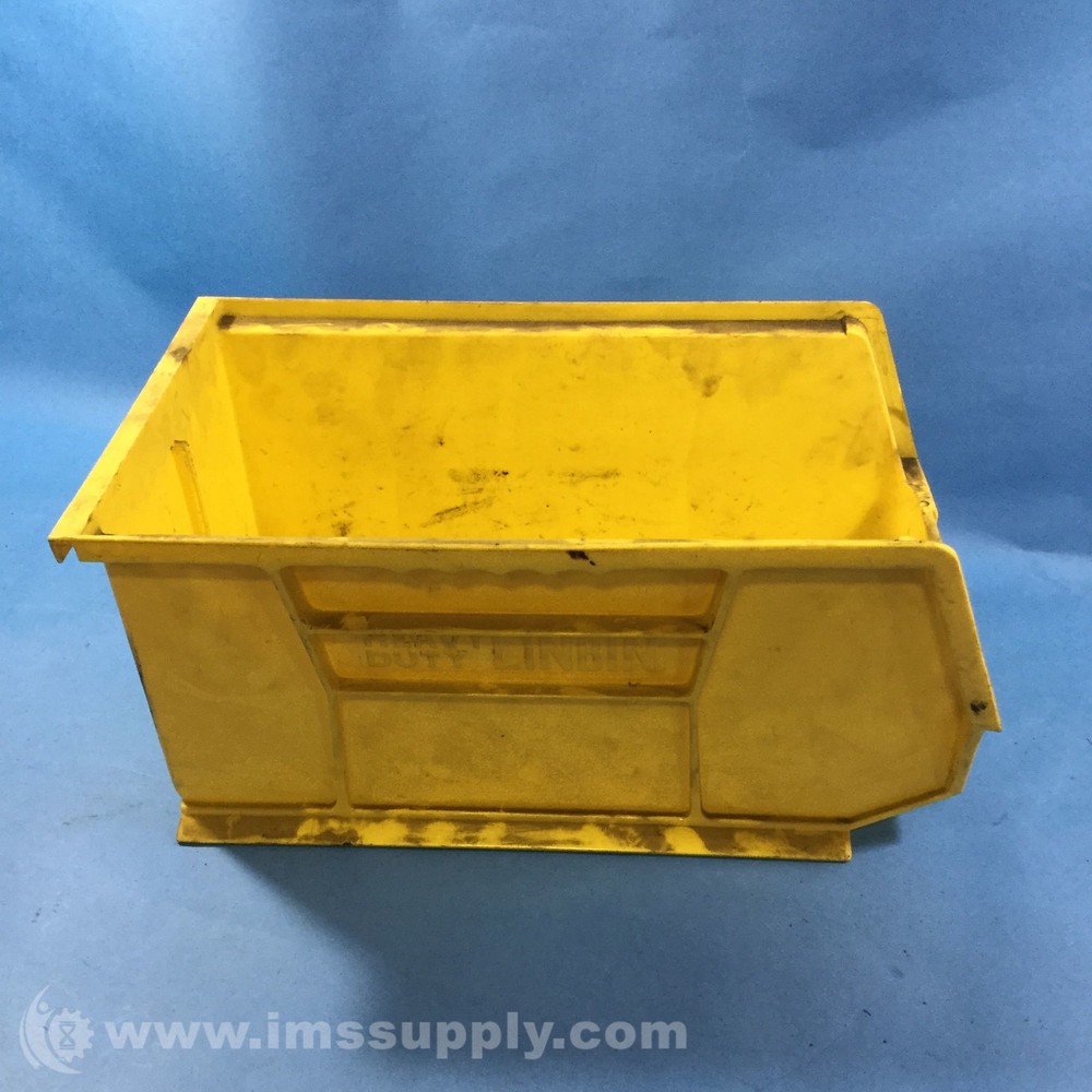 Linbins 30-240 Yellow Plastic Stackable Bin USIP