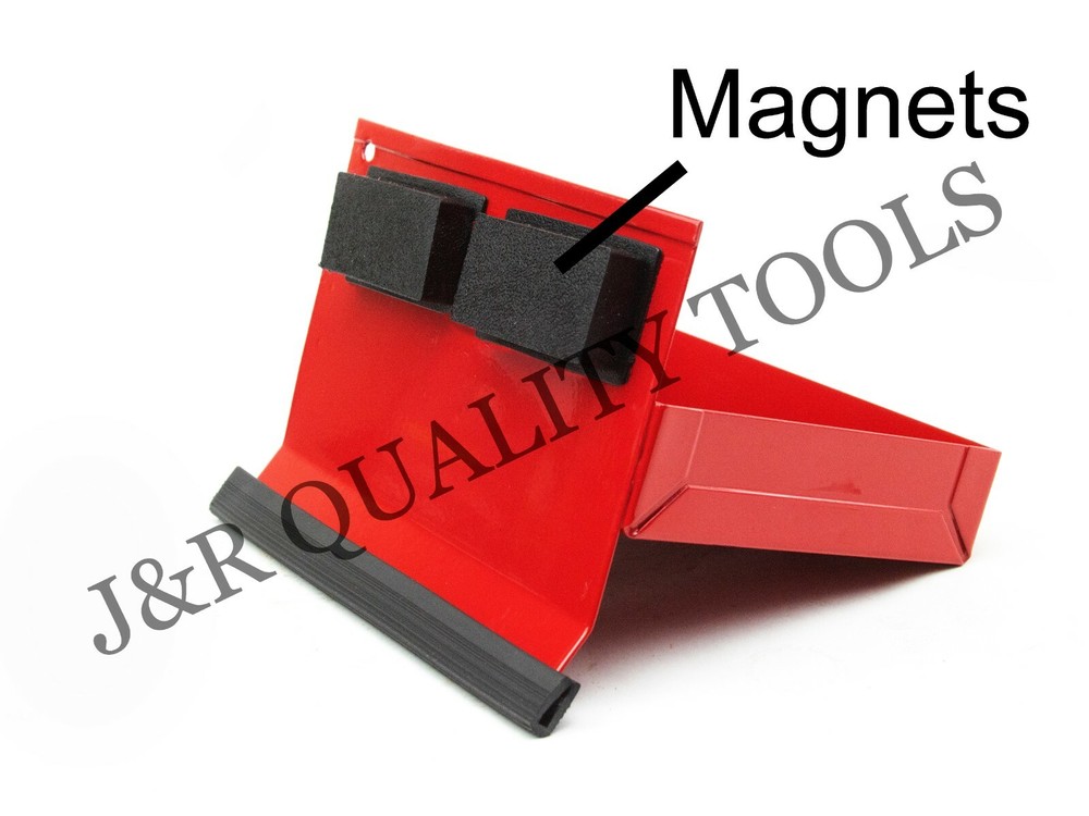 4pc Magnetic Toolbox Tray Set Tool Box Cabinet Side Shelf Storage Van Workshop