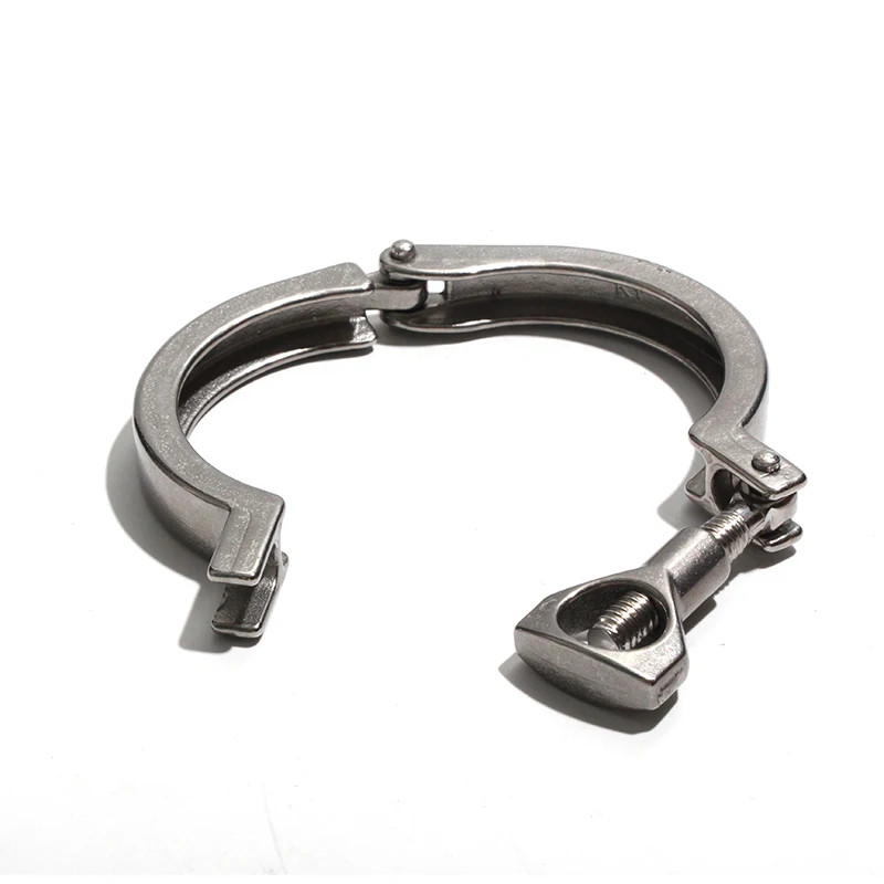 Quick Connector Lightweight Clamp Precision Cast Stainless Steel Heating Pipe