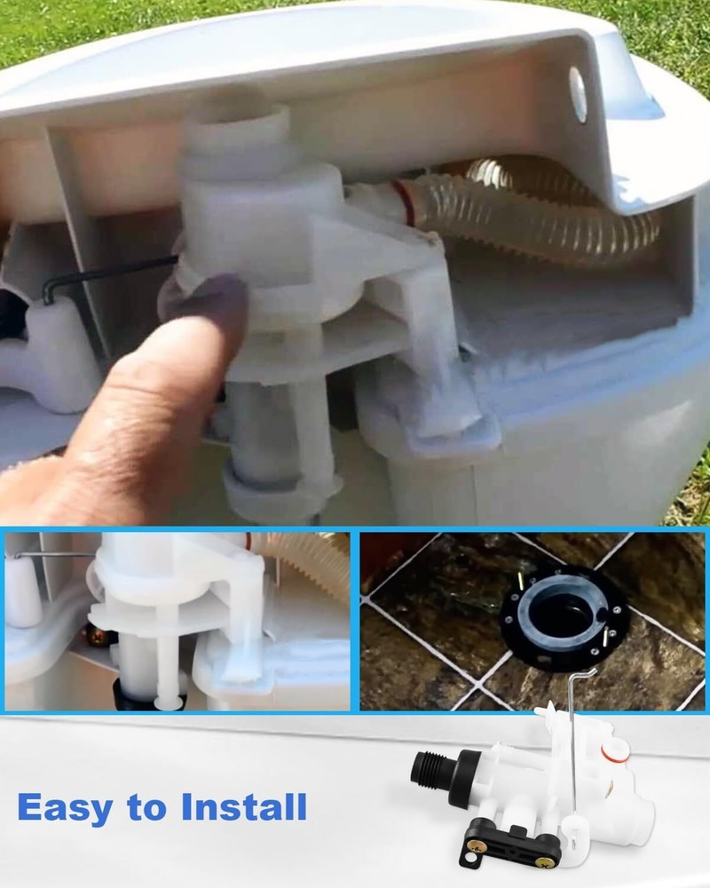 Upgraded Thetford Aqua Magic V Toilet Water Valve Replacement For RV Part# 31705
