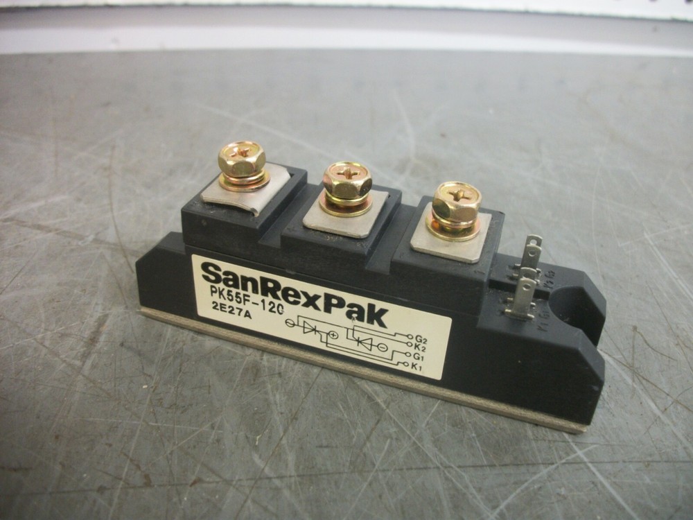 SANREX PAK POWER SCR THYRISTOR MODULE PK55F-120 NOB