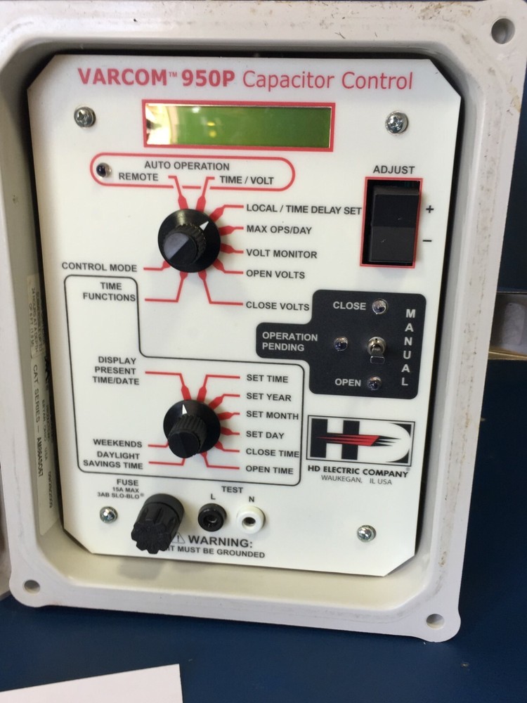 HD ELECTRIC VARCOM 950P CAPACITOR CONTROL