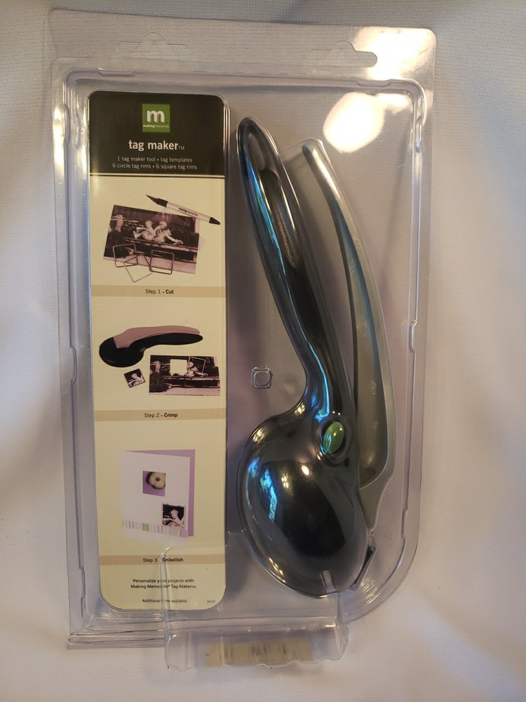 Making Memories Tag Maker + Tag Maker Tool