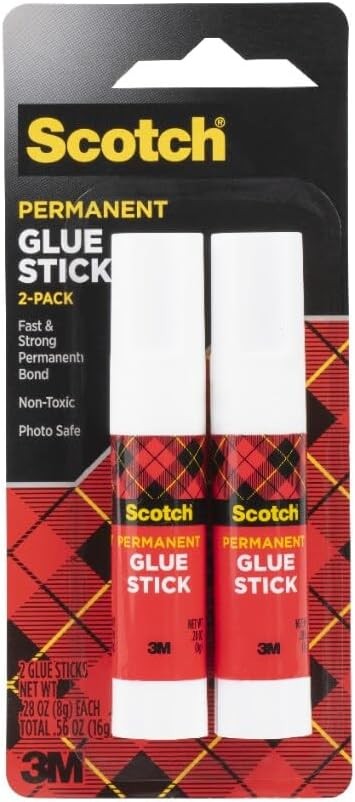 Permanent Glue Stis, Acid-Non- Adhesive – Strong & Fast