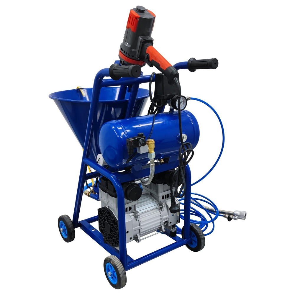 Multi-functional Polyurethane Foam Spray Machine 1-10 L/min 50L Hopper 220V 2HP
