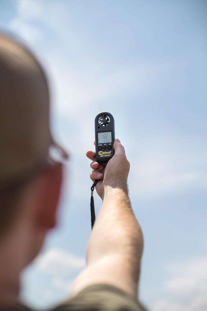Durable Wind Wizard II Wind Meter with Multiple Readings - Perfect for Shooting