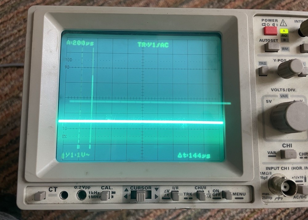 (1) Hameg Instruments Analog Oscilloscope HM 2005 HM2005