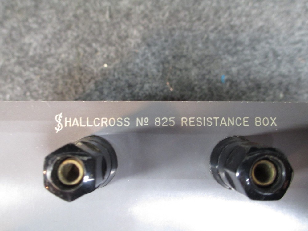 Shallcross 825 4-Dial Decade Resistance Calibrator Box