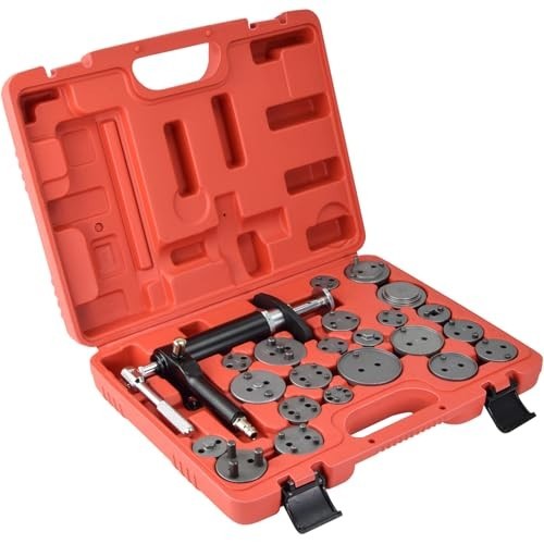 Pneumatic Brake Caliper Tool Kit - Air Disc Piston Compression & Rewind Spreader