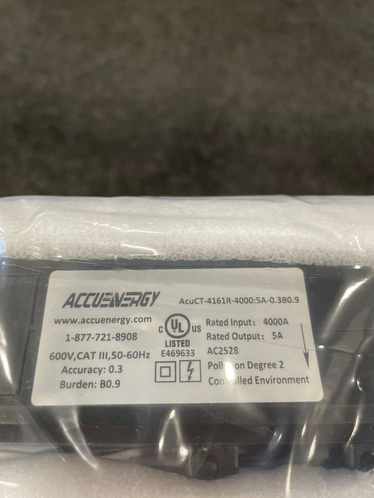ACCUENERGY AcuCT-4161R-4000:5A Split Core Current Transformer