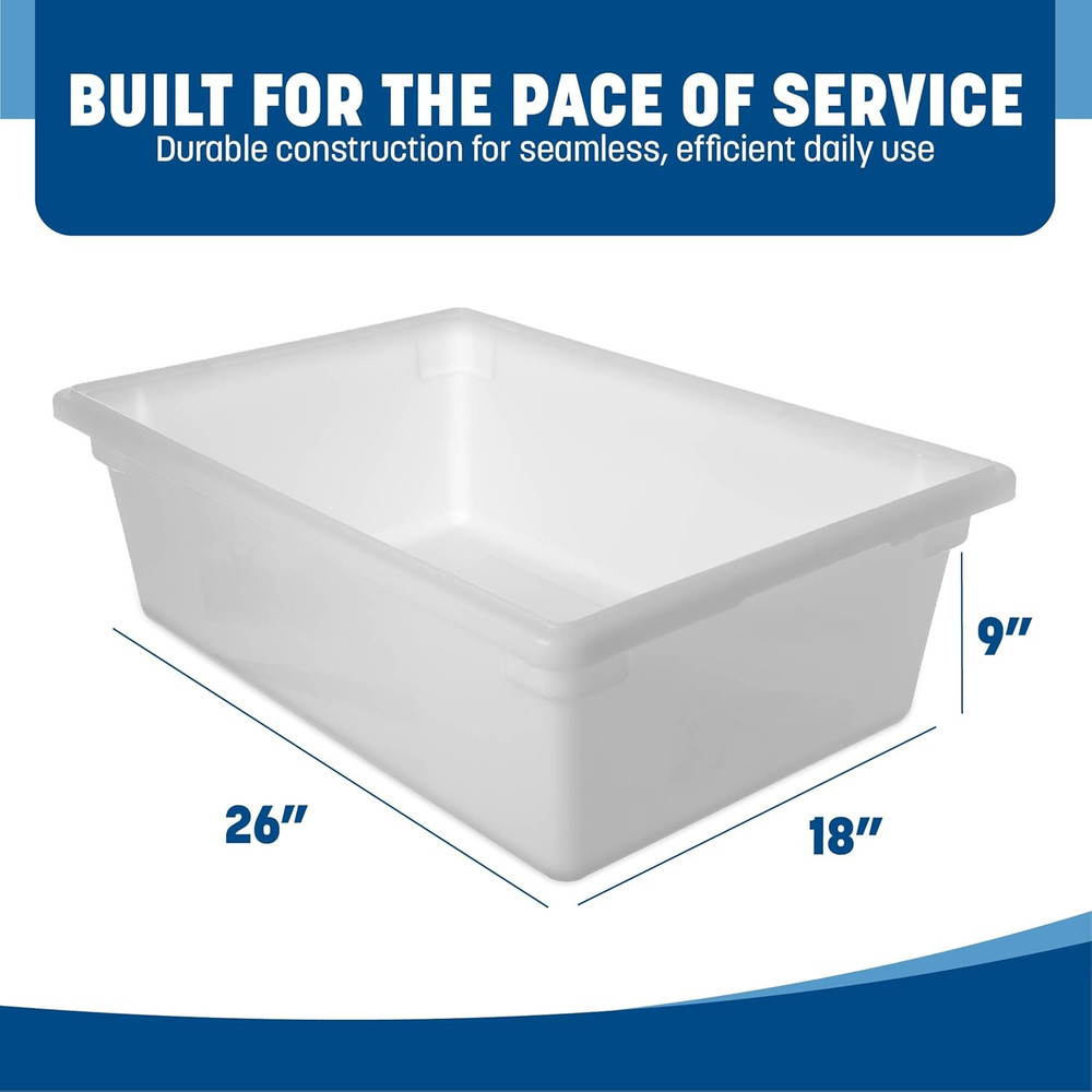 Storplus Food Storage Container with Stackable Design for Catering, Buffets, Res