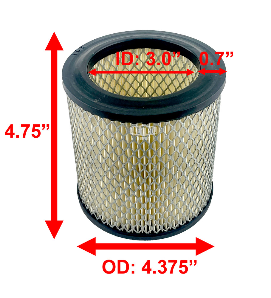 50 Packs Air Compressor Air Intake Filter Elements #18 A428 for 32127482