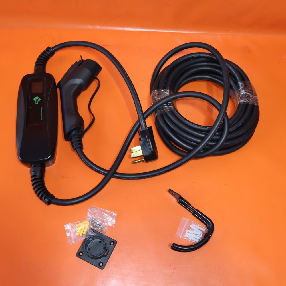TESLA MODEL S EV CHARGING CABLE MODEL 2 LEVEL 2 PRIMECOM 2012 2013 2014 2015 OEM