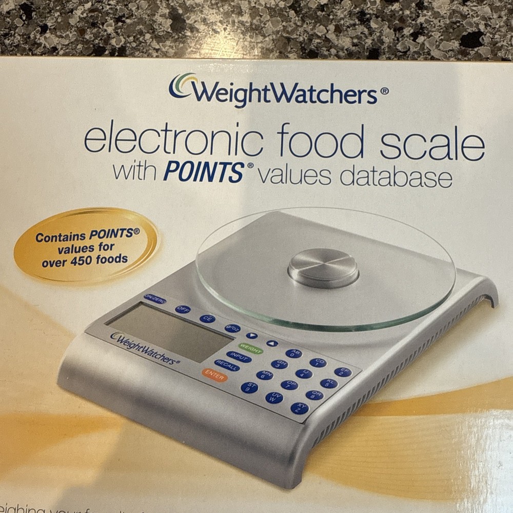 Weight Watchers WW Electronic Food Scale w/ Points Values Database Sealed NEW