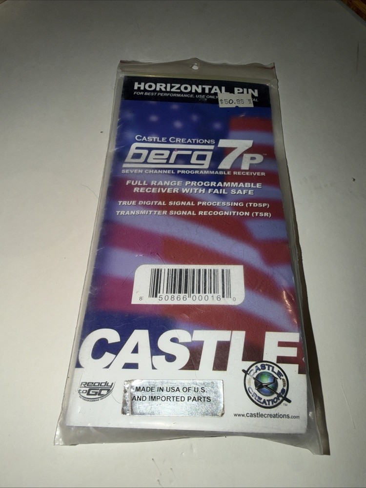 Castle Creations Berg 7P Receiver - 2 Units - Standard And Horizontal