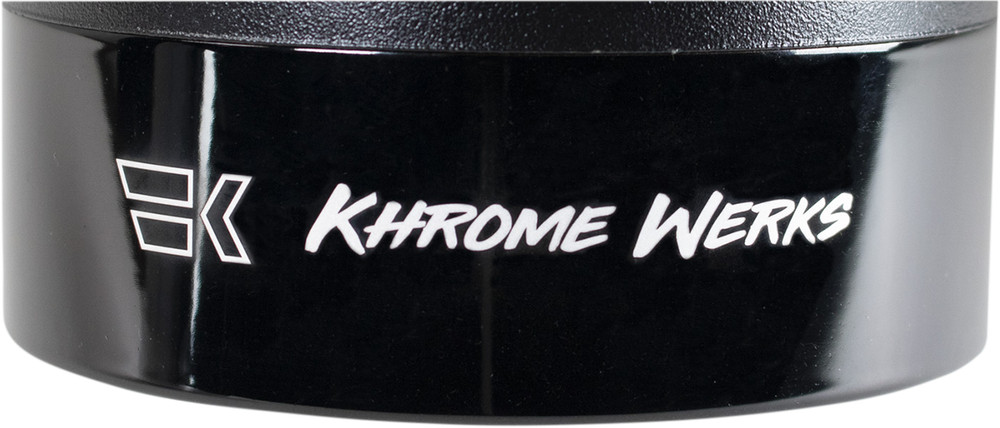 KHROME WERKS Fits Replacement End Cap - Turbine - 4-1/2" 200718P