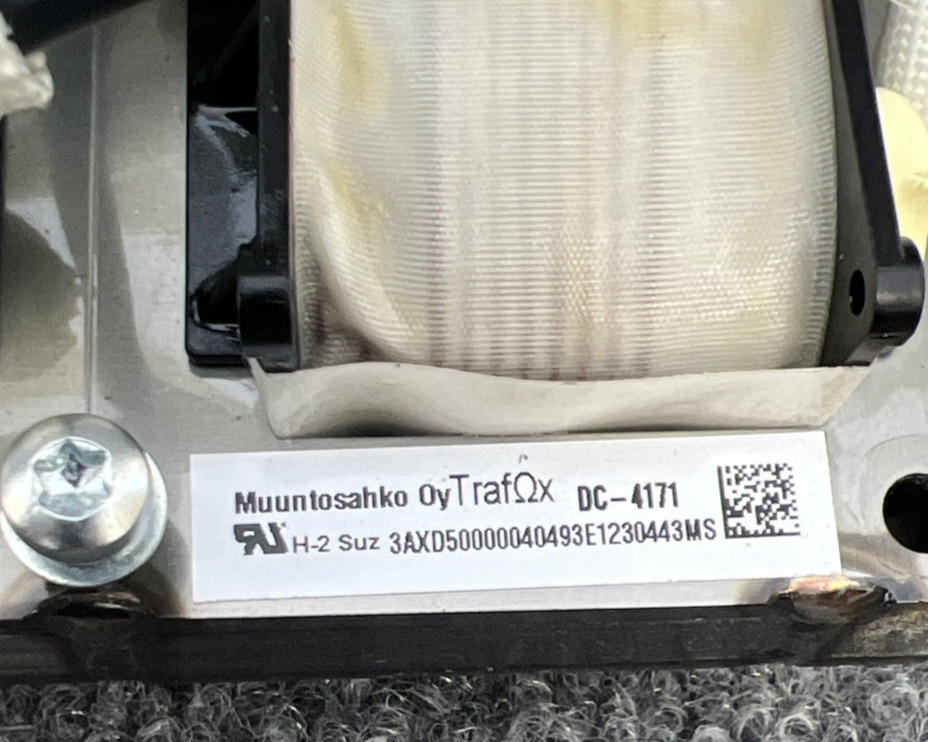 MUUNTOSAHKO TRAFOX DC-4171 Transformer Used
