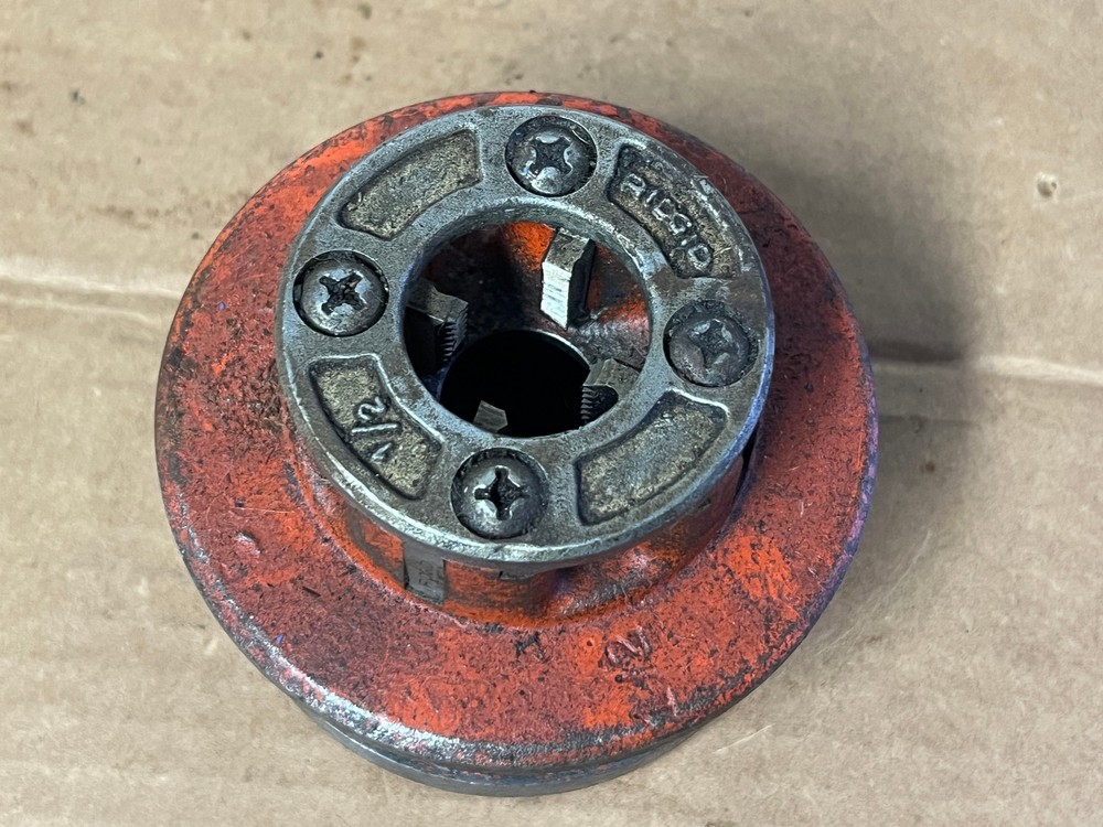 Ridgid 1/2" pipe threading die
