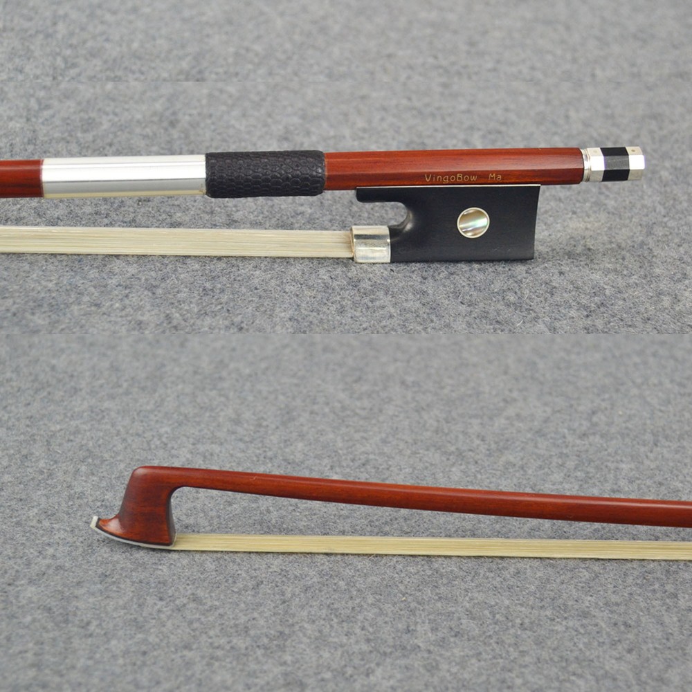 ** HURRY! - USD150 OFF! ** Silver Master Pernambuco D. Peccatte Model Violin Bow