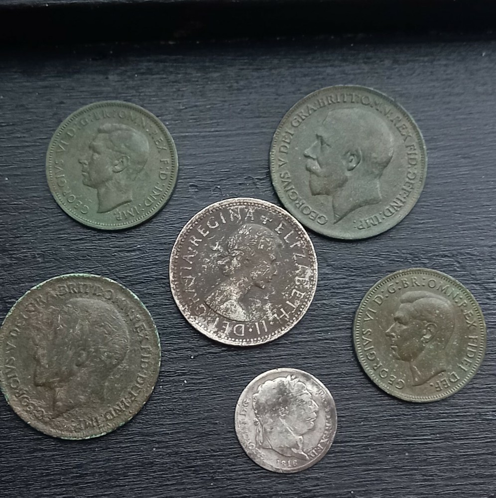 King George and Elizabeth Coins