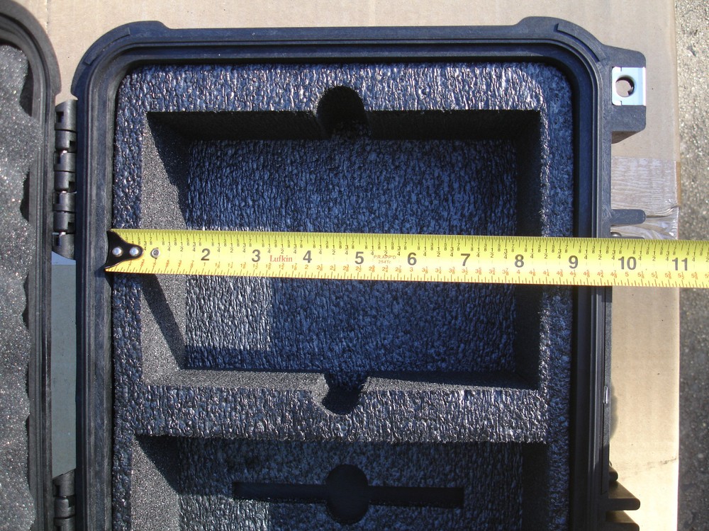 Five (5) Pelican Cases - 1400 - Black