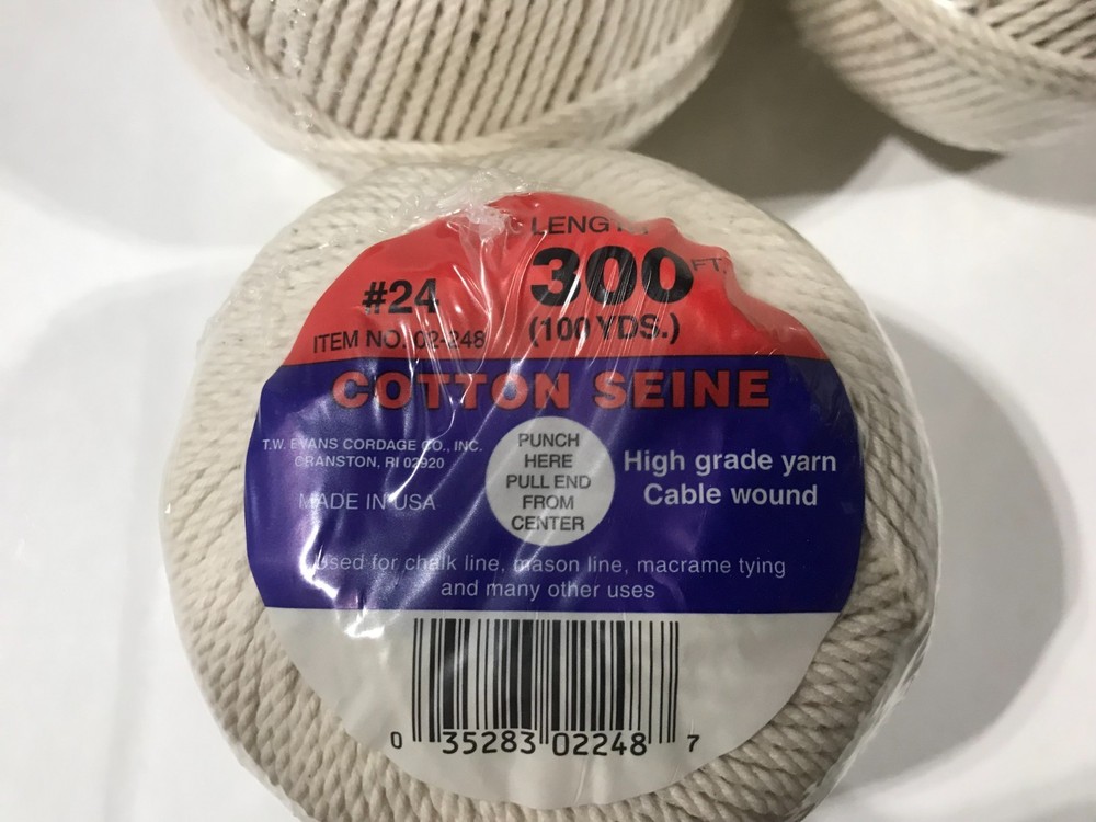 Cotton Seine Line #24 x 300 ft. / 6 Rolls