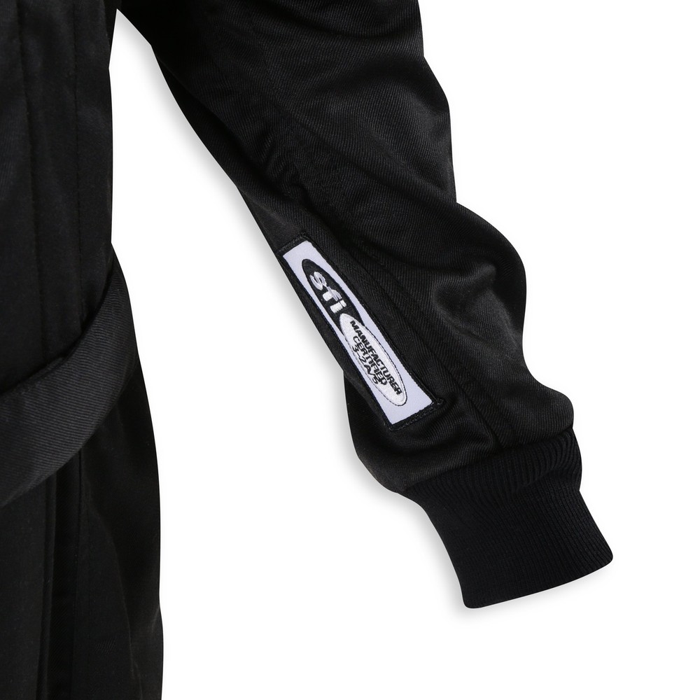 C402111 CLASSIC SFI 5 SUIT BLACK - SM