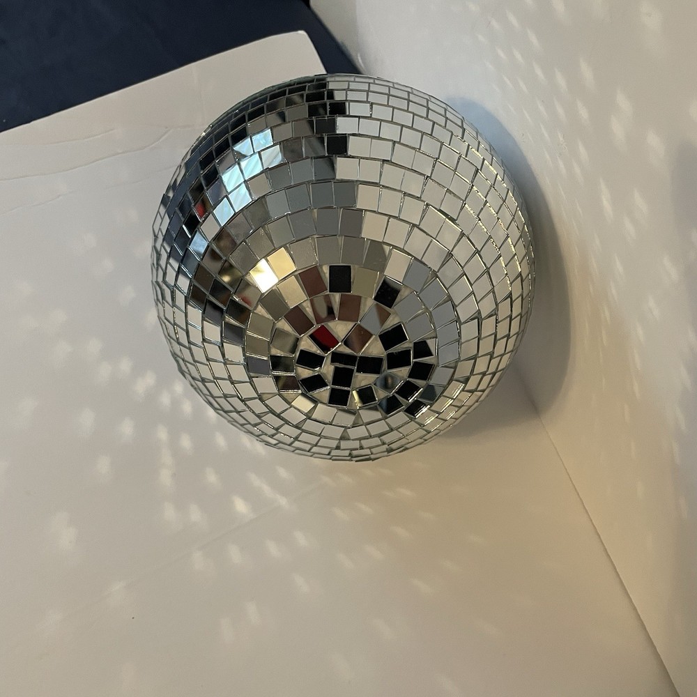 Alytimes 8-Inch Silver Disco Ball