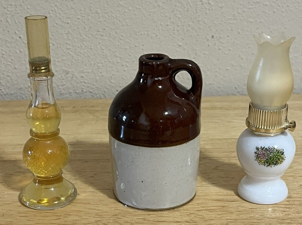 Old Perfumes & Mini Milk Jug