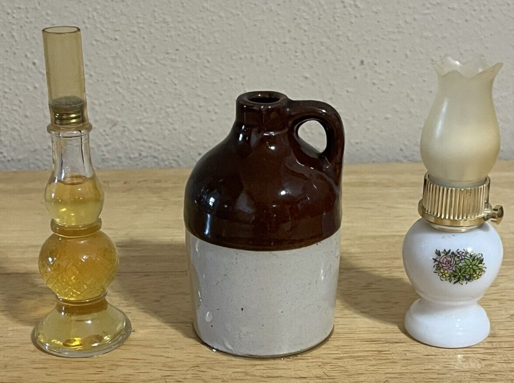 Old Perfumes & Mini Milk Jug