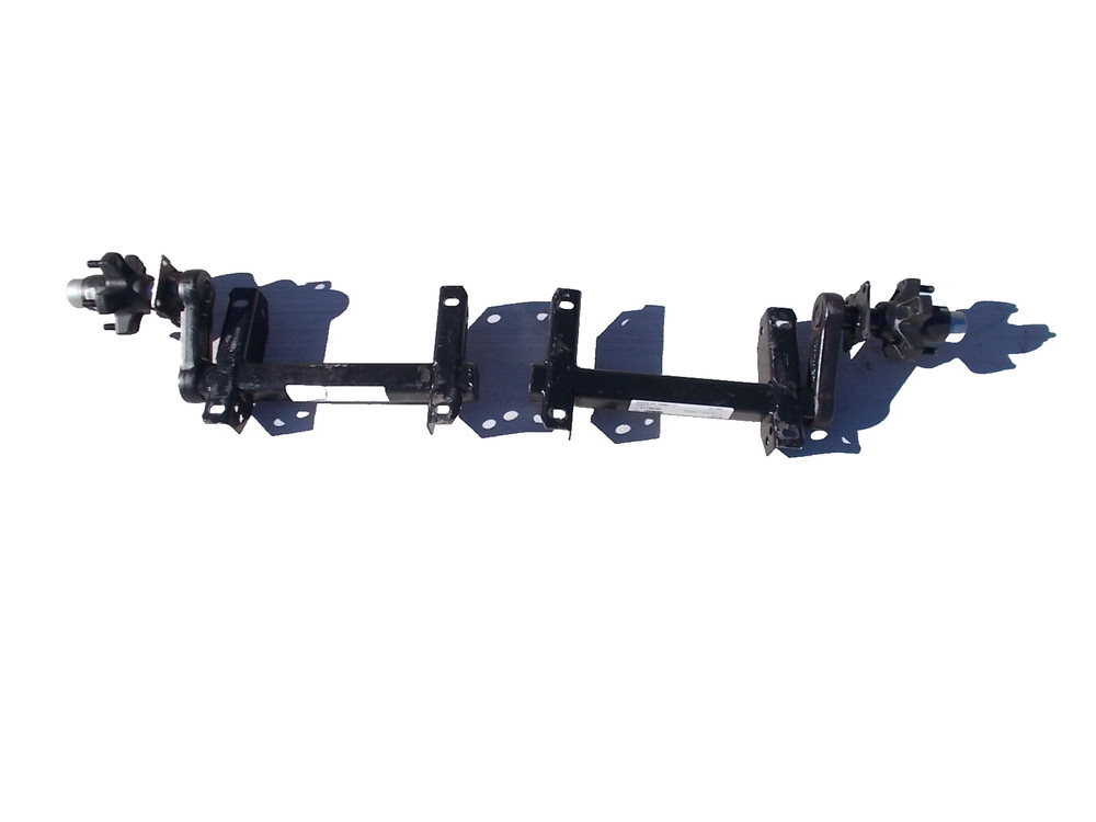 Pair of 1,000 lb Torsion Half Axles — 22° Up Start Angle