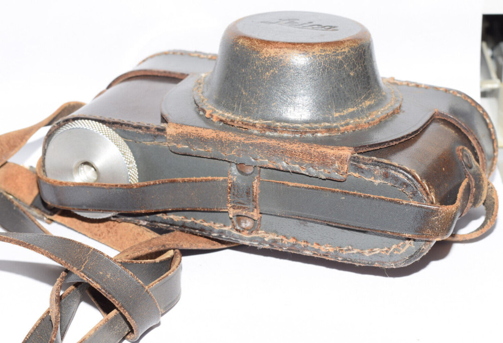 Orginal Case + Strap Grey for Leica IIIc Grey Luftwaffen-Eigentum