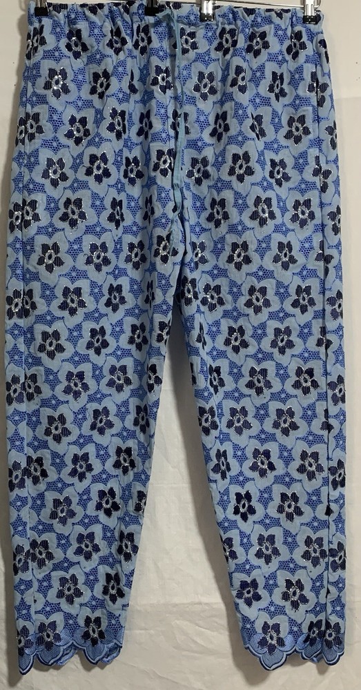 Unbranded blue blouse & trousers set size 22