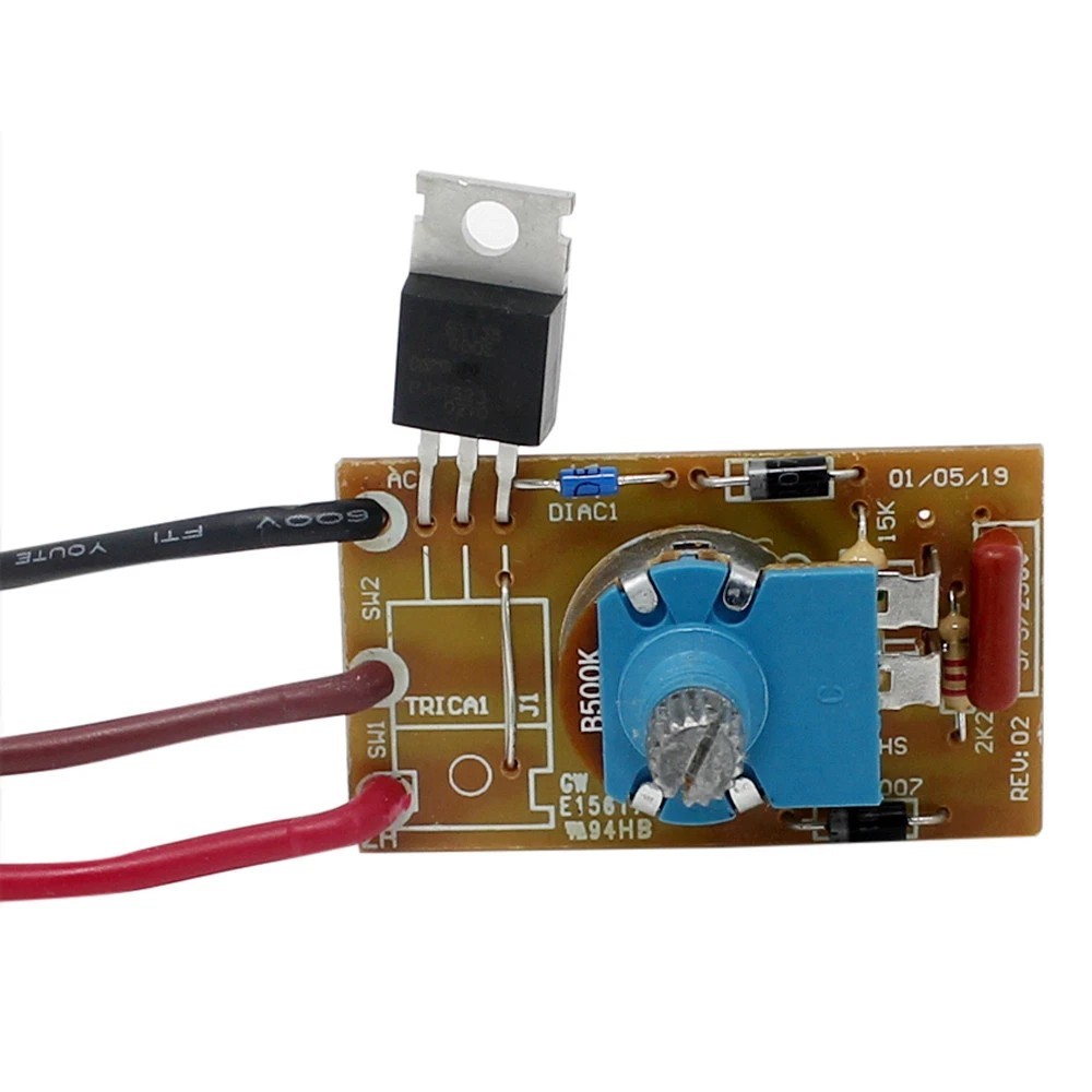 Zing Ear ZE-03-1 Fireplace Blower Fan Variable Rheostat Speed Control Switch