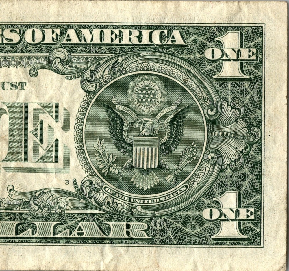 2021 B Star note 1 dollar bill Regular Run