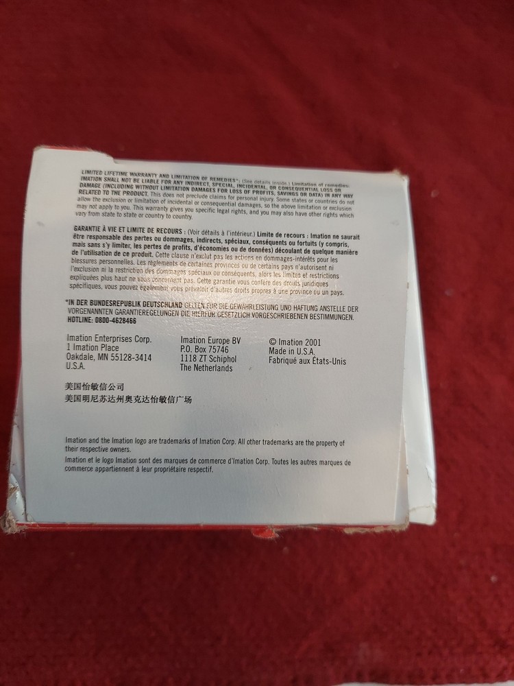 Imation Neon Diskettes 24 Pack IBM 2HD 3.5" OPEN BOX (T8)