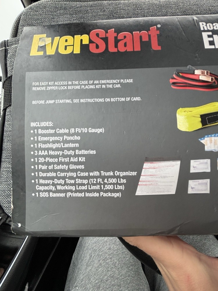 EverStart Roadside Emergency Kit