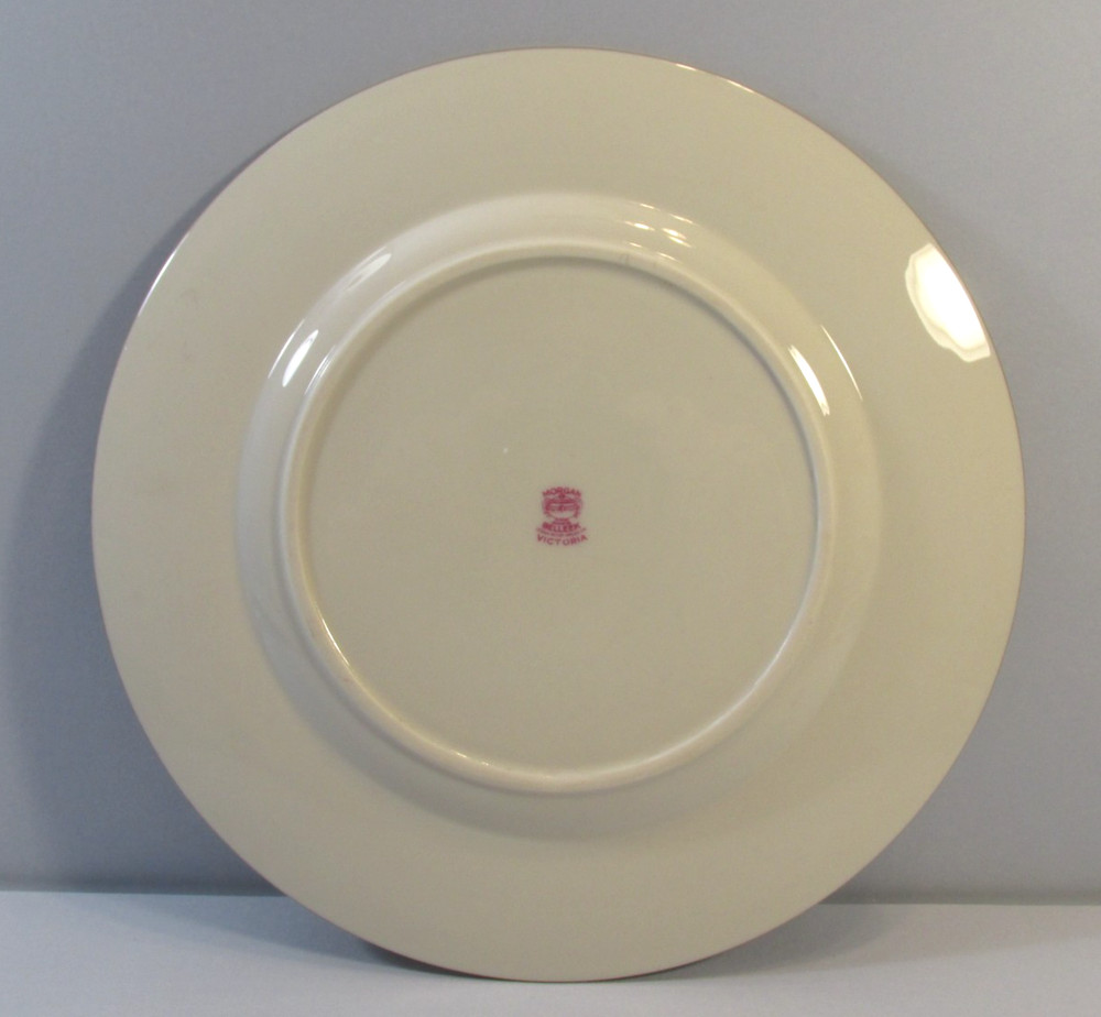 Morgan Belleek "Victoria" Dinner Plate