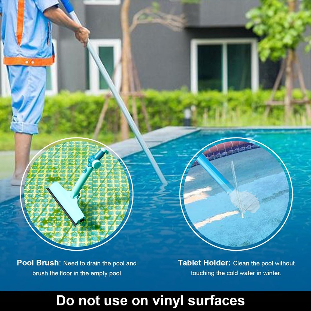 Pool Tab Holder Holder with EZ-Clip Handle for Pool Care