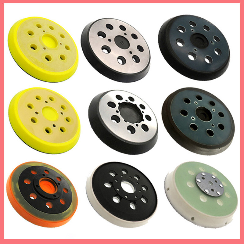 125 mm 5" Replacement Backing Pad Hook & Loop Polishing Pad Sander Disc