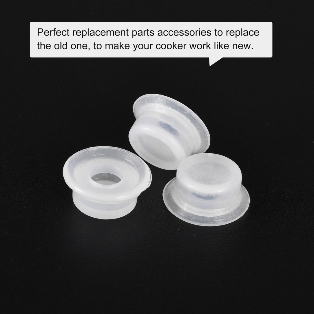 Replacement Float Valve Gaskets for Cooker Float Sealing Caps 12pcs