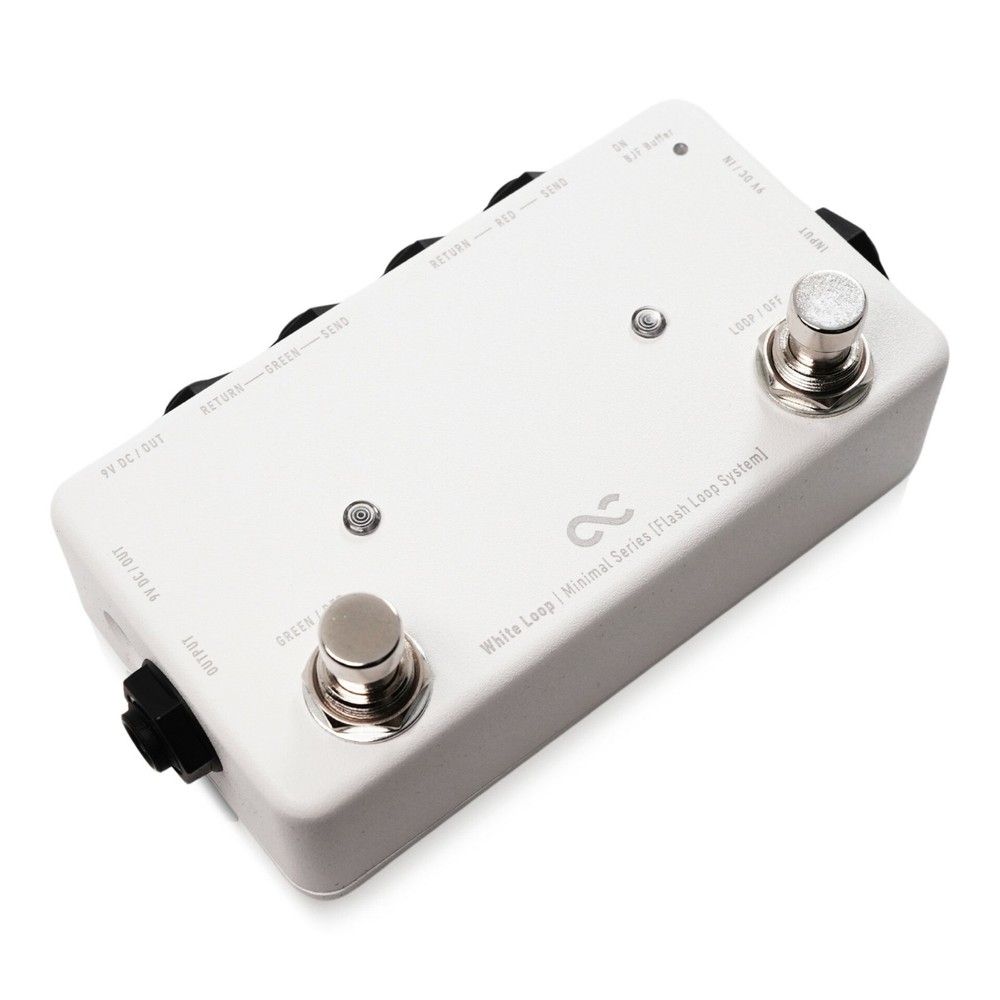 One Control Minimal Series White Loop With BJF Buffer - A/B Switch / True Bypass