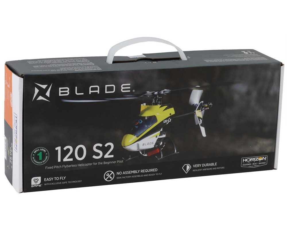 Blade 120 S2 Fixed Pitch Trainer Bind-N-Fly Electric Micro Heli w/SAFE Tech