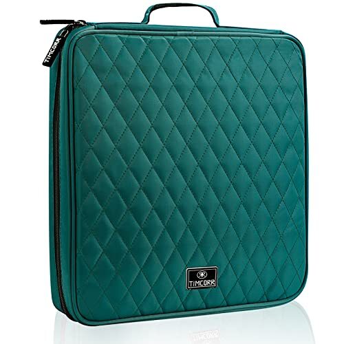 CD DVD Holder Storage Case Binder 160 Capacity Disc Organizer Carrying Bag