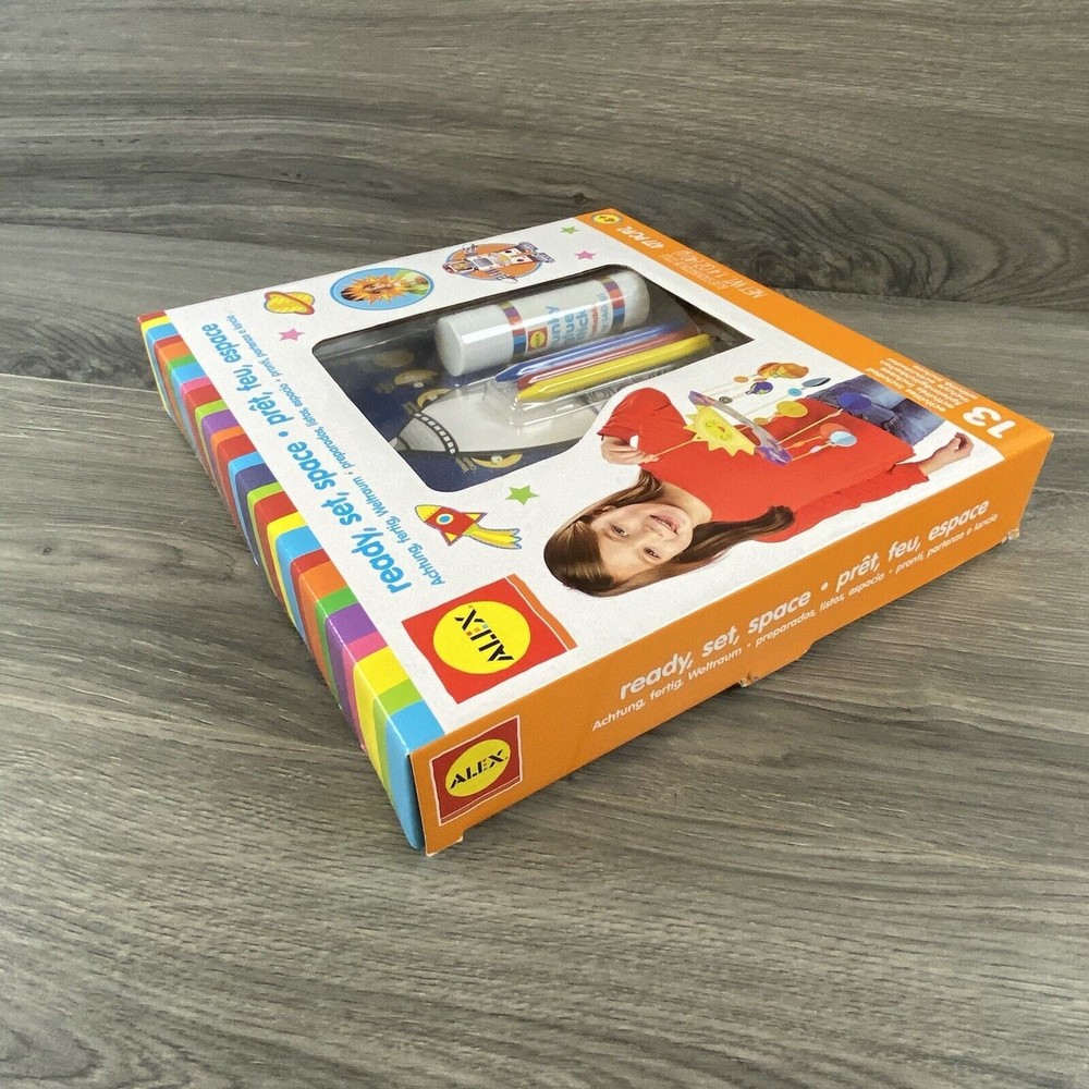Alex Discover Space Activity Box Age 4 and Up 477 Pc Ready Set Space